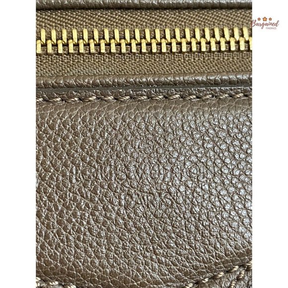 Authentic LOUIS VUITTON Dark Brown Monogram Empreinte Leather Bastille MM Bag - Picture 2 of 16